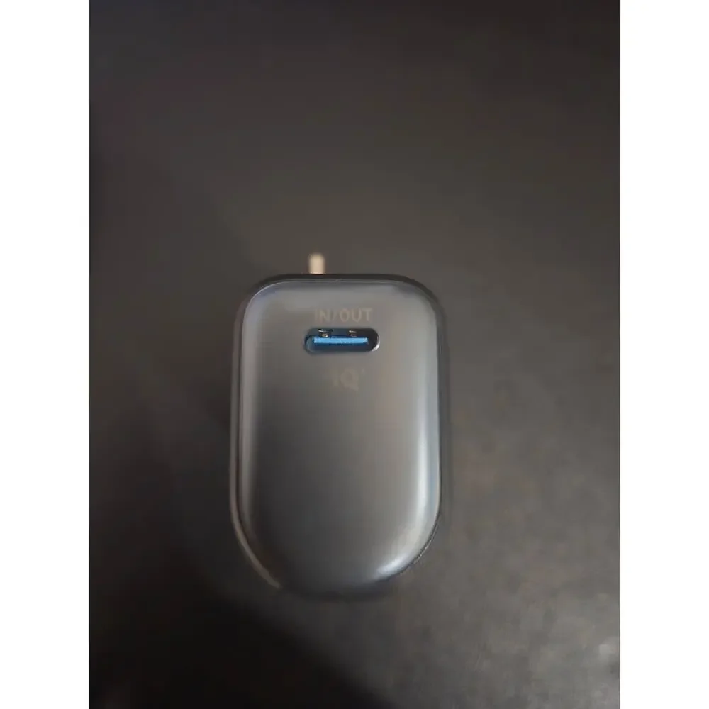 Anker - Nano Power Bank (5,000mAh, 22.5W) w/ Built-in Foldable USB-C Connector